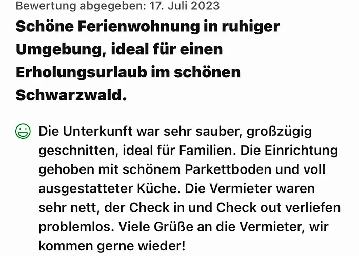 Apartament Auszeit Langmatt Sulzburg